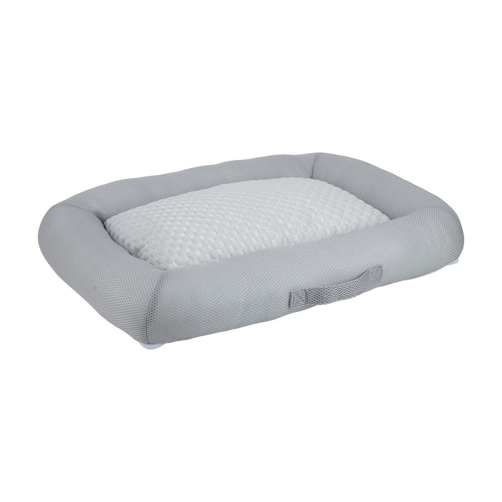 Pet bed model Cody Size 72 x 56 x 11 cm - Gray