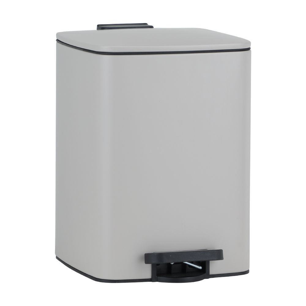 Trash bins with pedal, Model Arlia, Size 12 liters - Gray light