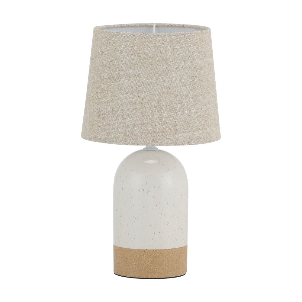 Table lamp Model Limonlo - White/Beige
