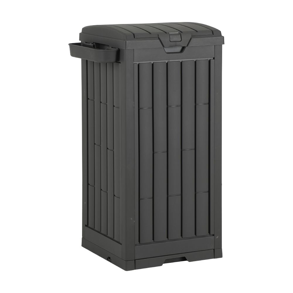 Trash bins Model Caleb Size 110 liters - Gray dark