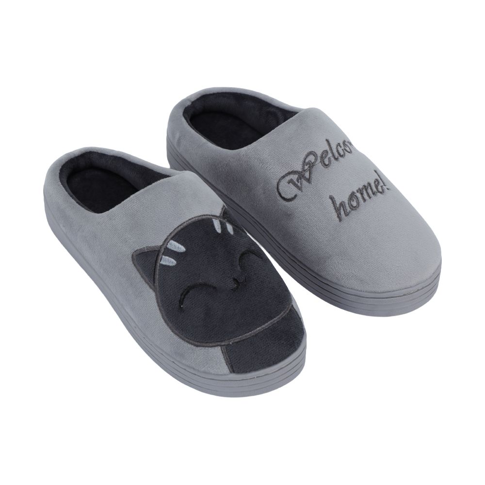 Slippers Model Nekomi Size 28 cm - Gray