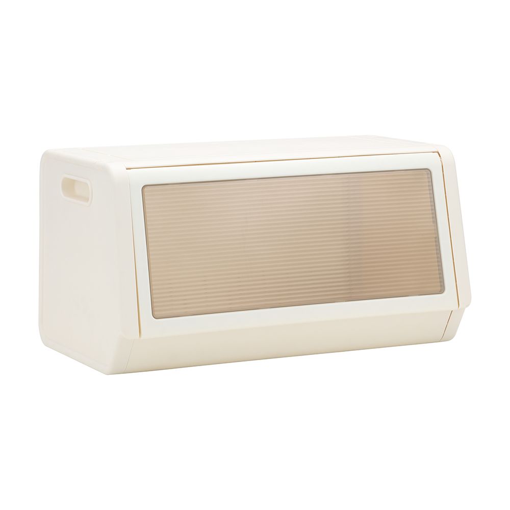 Ron pattern opening box, Model Tarella, size 54 liters - White
