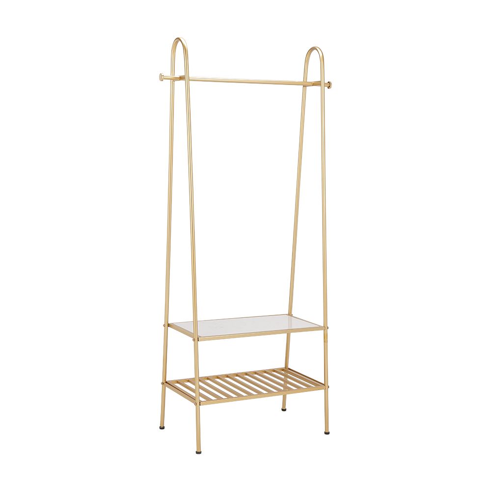 with Shelving 2 Model - Gold/