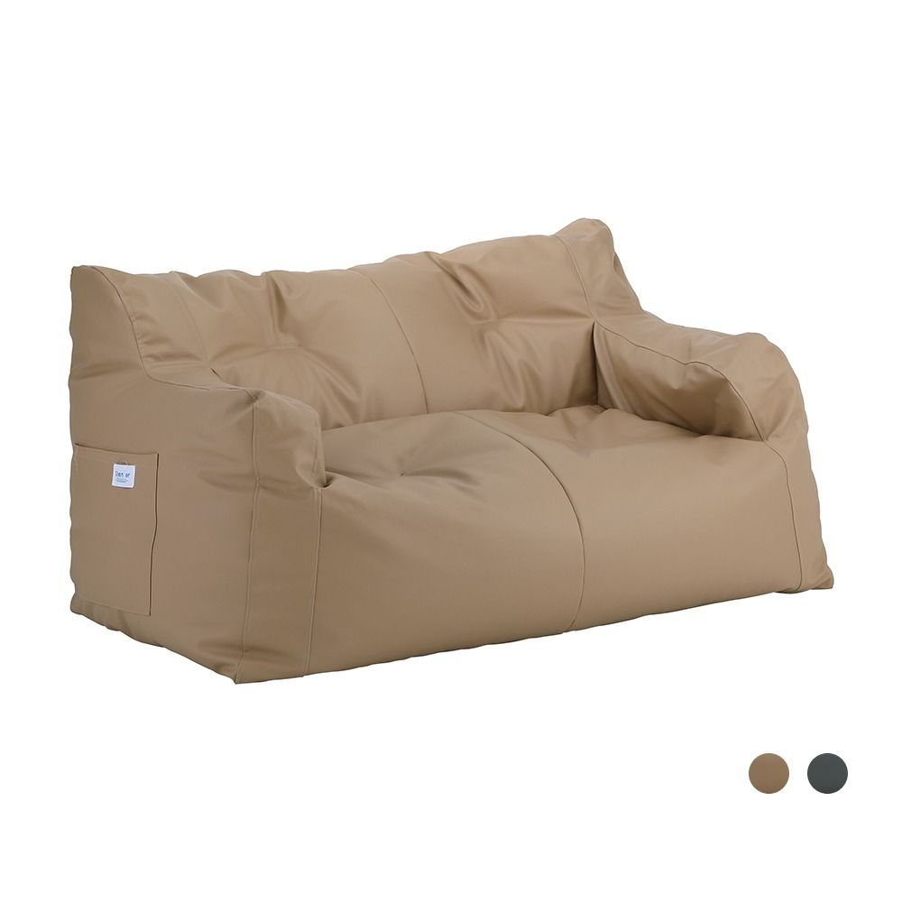 Foam seat cushion, 2 seater model, classic-PU