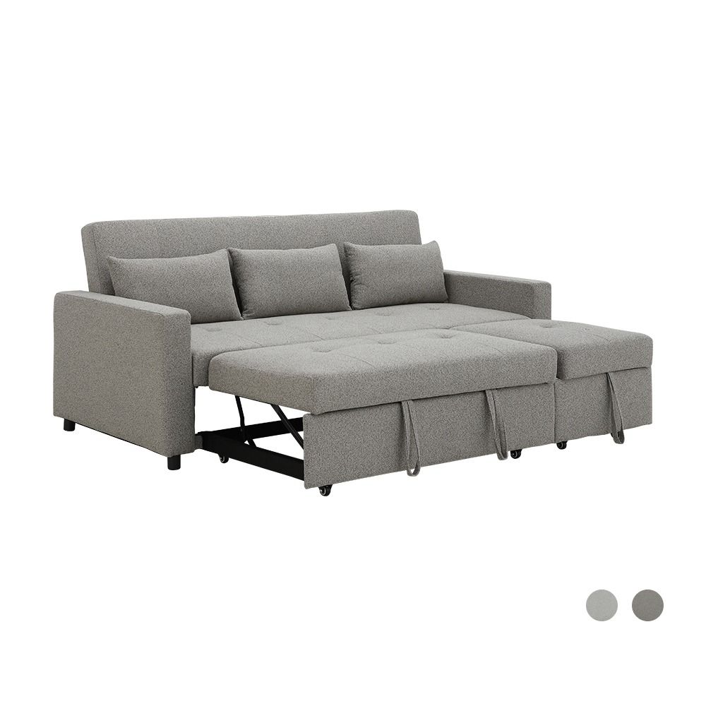Sofa bed fabric 3 seater Model Domique
