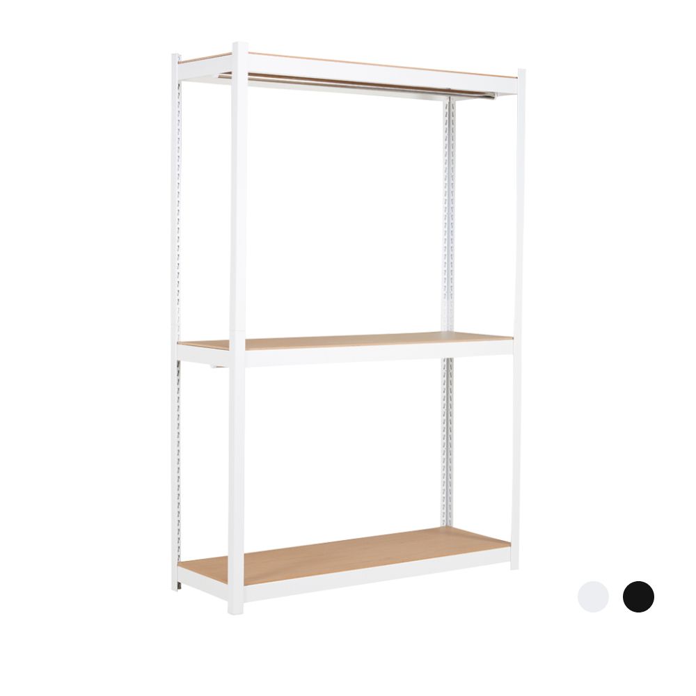 Wardrobes frame, 2 hanging rails, Easy Shelf model