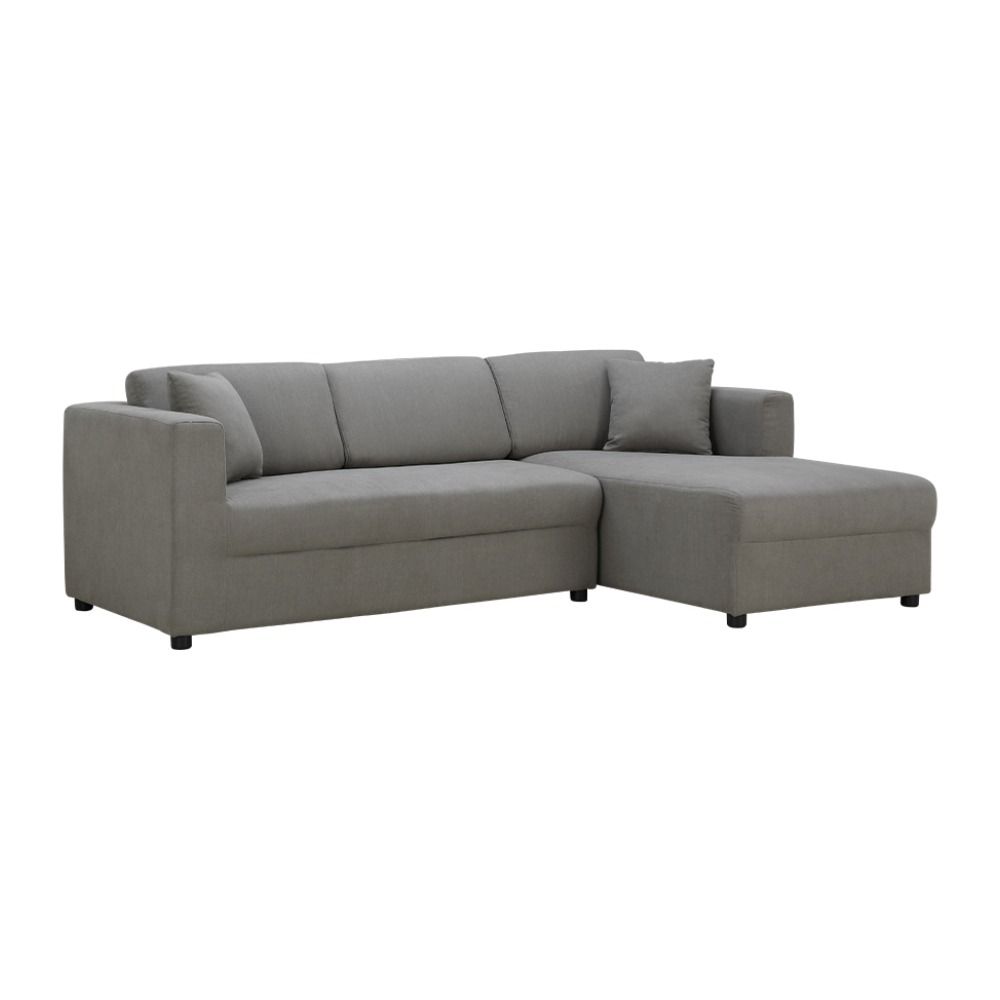 Homehuk L-shape Model Size 240 cm - Grey