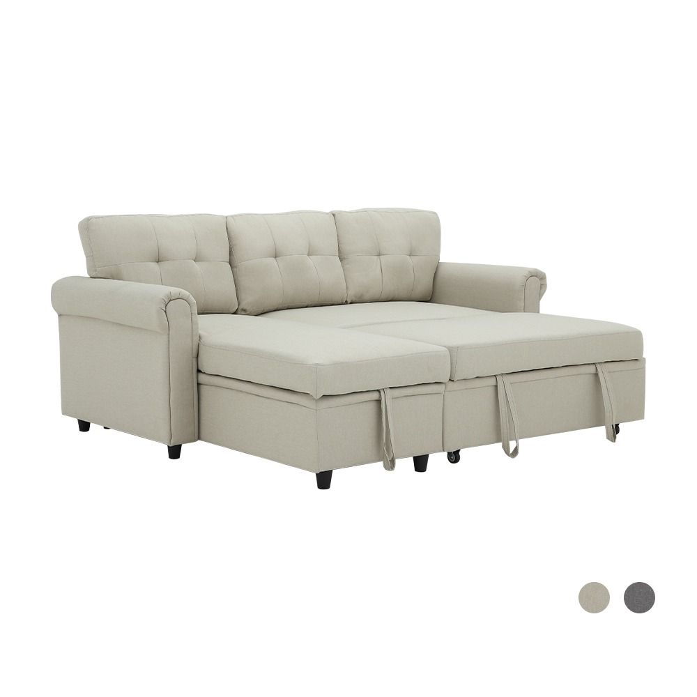 Furinbox Sofa bed L-shape Model 