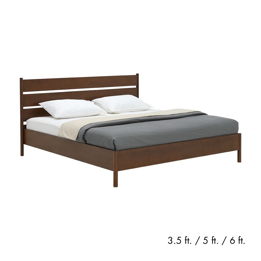 Beds Model Miyazaki - Walnut