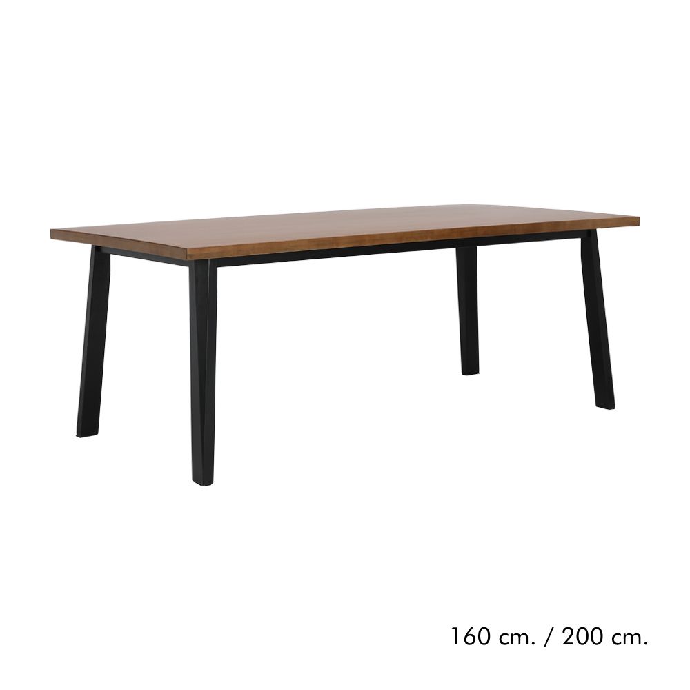 Dining tables Model Ricotta - Brown/Black