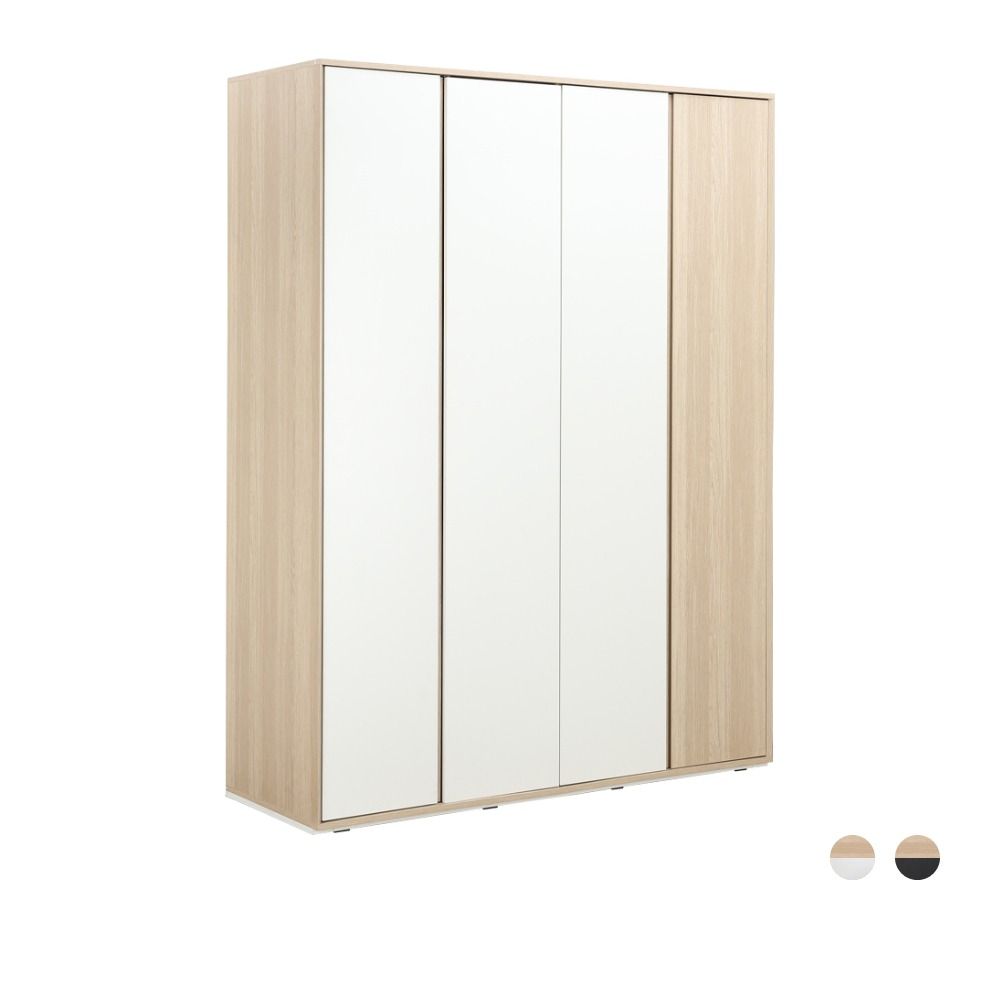 Wardrobes 4 panels Model Rotterdam