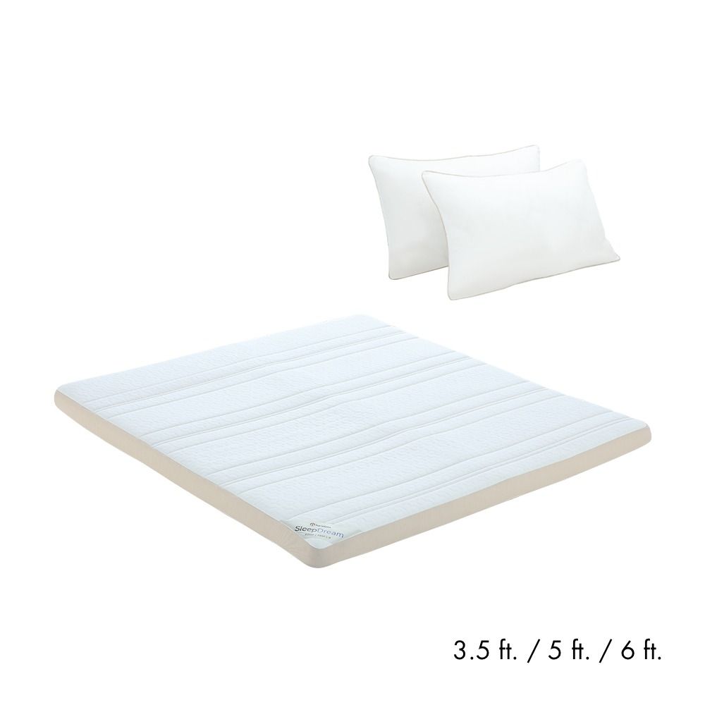 Furinbox Mattresses Model 4 Pillow - White/