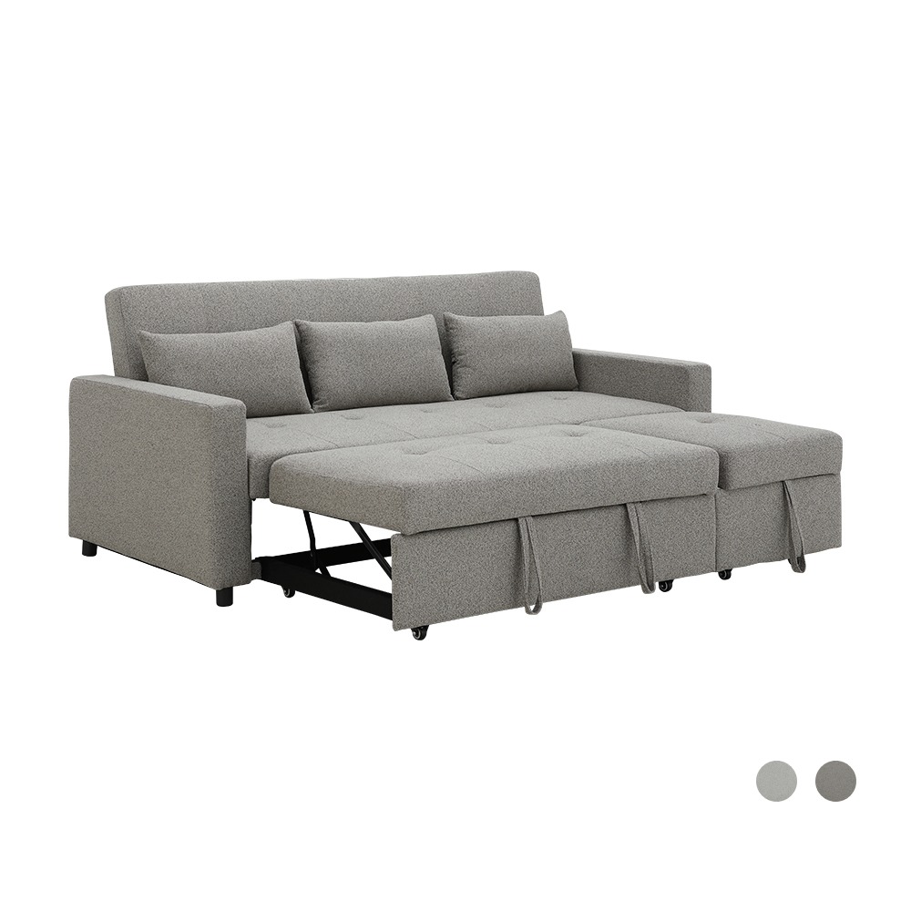 Sofa bed fabric 3 seater Model Domique