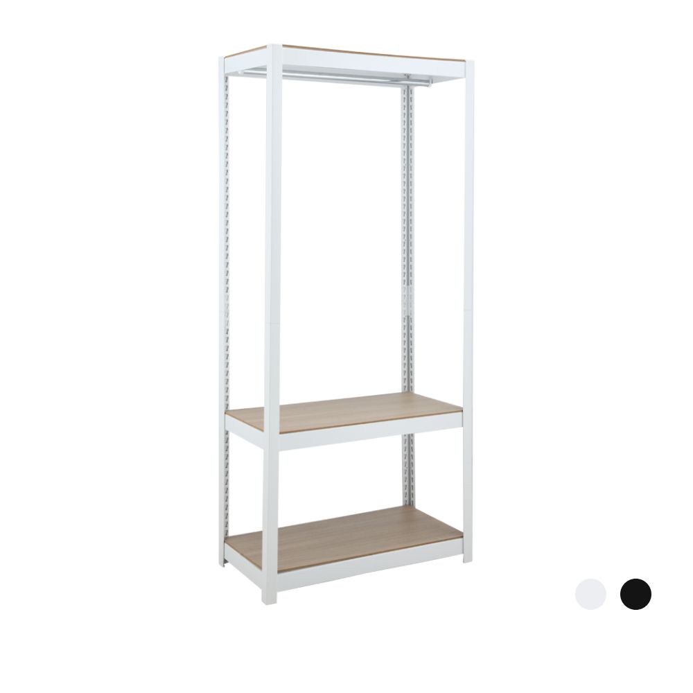 Wardrobes frame, 1 hanging rail, Easy Shelf model
