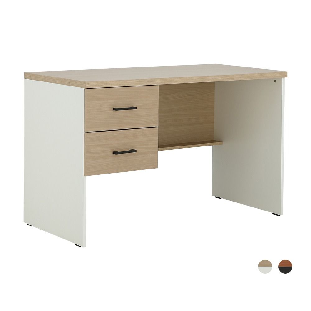 Furinbox Desks 2 drawer Model Size 120 cm