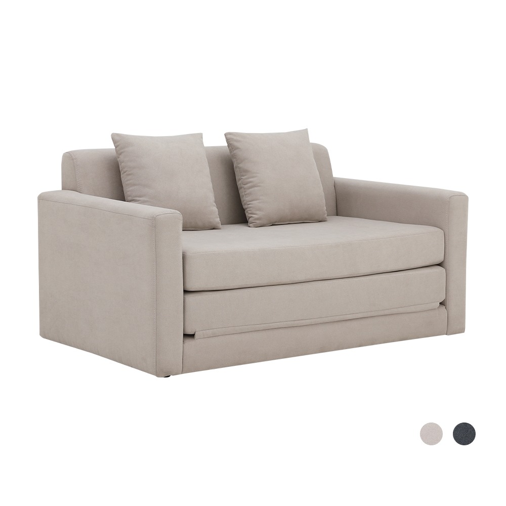 Furinbox Sofa, reclining fabric with armrests, Model Ginny