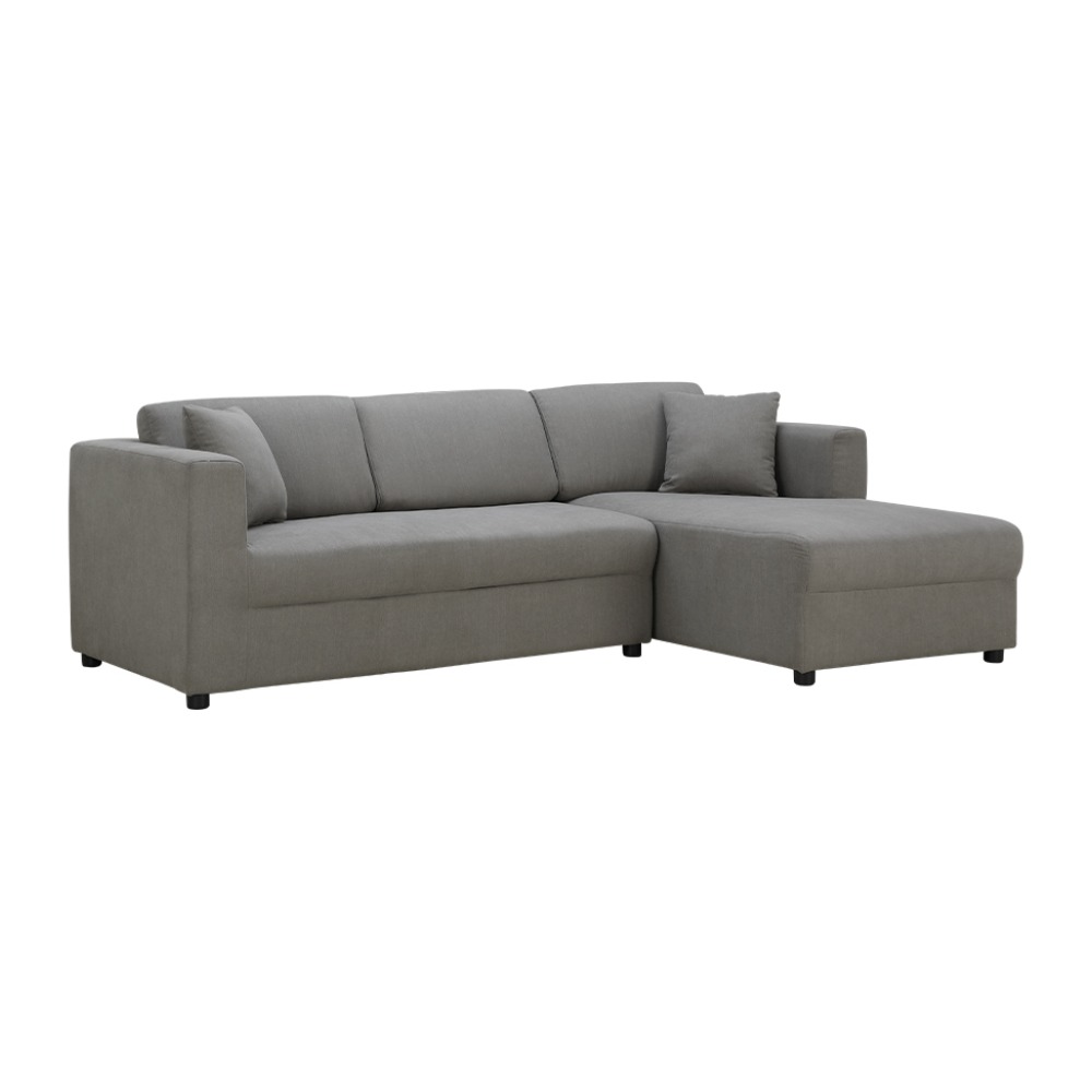 Homehuk L-shape Model Size 240 cm - grey