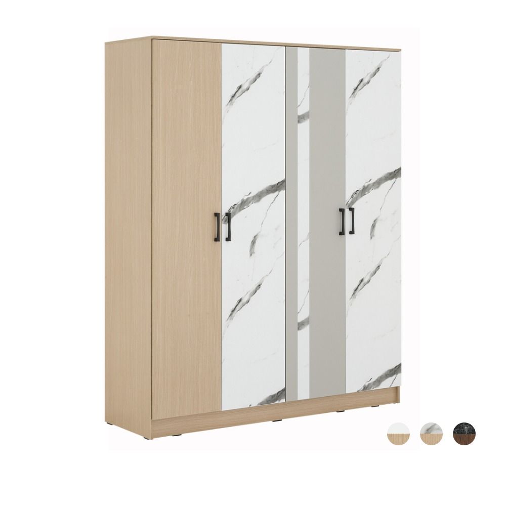 furinbox Wardrobes 4 doors Model 