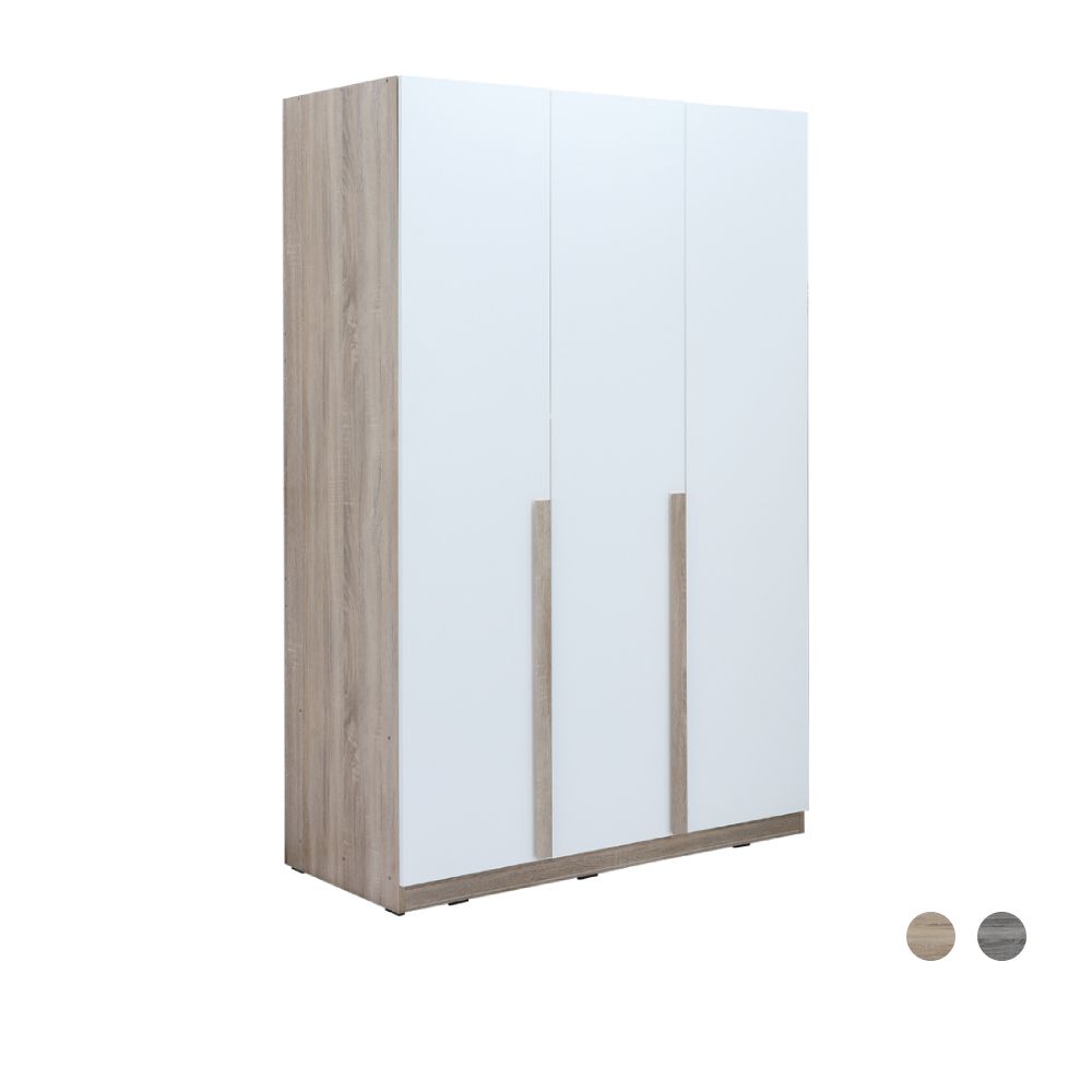 furinbox Wardrobes 3 doors Model Size 120 cm