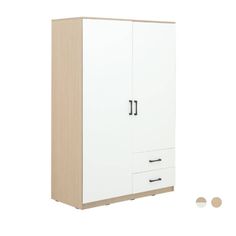 Furinbox Wardrobes 2 doors Model Size 120 cm
