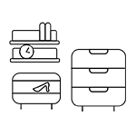 Chests & shelving