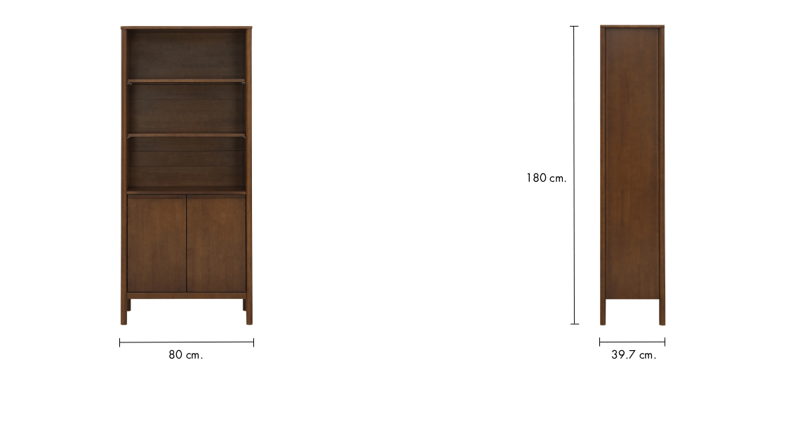 MIYAZAKI High Cabinet with Shelf